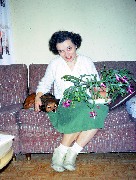 Julia (Judy) Kish Dorrough; christmas Medway Ohio